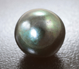 Черная морская жемчужина 20,01 карата! Титановый люстр