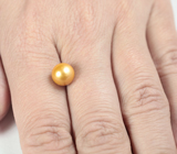 Золотистая морская жемчужина 4,01 карата