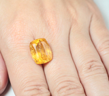 Редкий! Без облагораживания! Желтый топаз 14,75 карата
