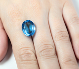 Чистейший крупный Swiss топаз авторской огранки 11,32 карата