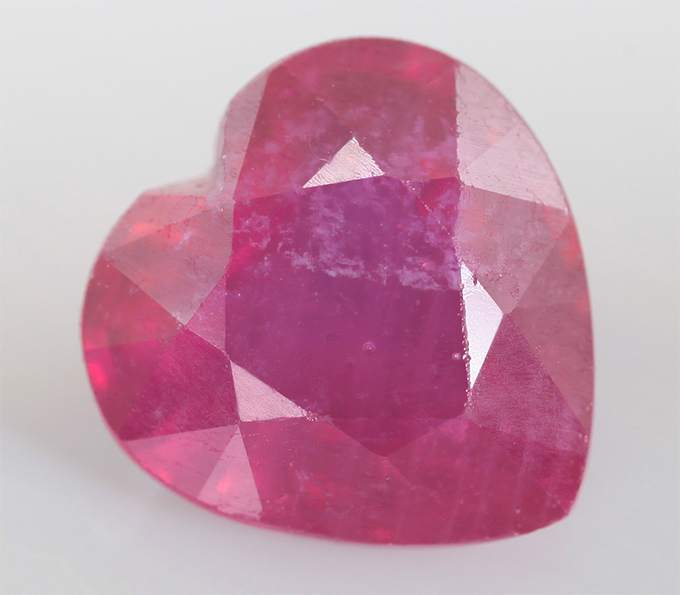 Кулон с рубином 1,64 карата