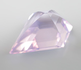 Чистейший лавандовый аметист авторской огранки 7,71 карата