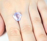 Чистейший лавандовый аметист авторской огранки 4,88 карата