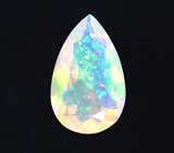 Ограненный эфиопский опал 0,95 карата