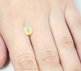 Ограненный эфиопский опал 0,95 карата