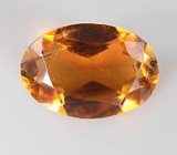 Оранжевато-желтый турмалин 0,61 карата