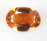 Оранжевато-желтый турмалин 0,7 карата