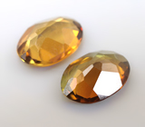 Пара полихромных турмалинов 1,43 карата