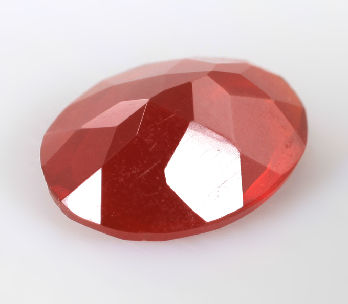 Мексиканский ограненный "огненный" опал 1,16 карата