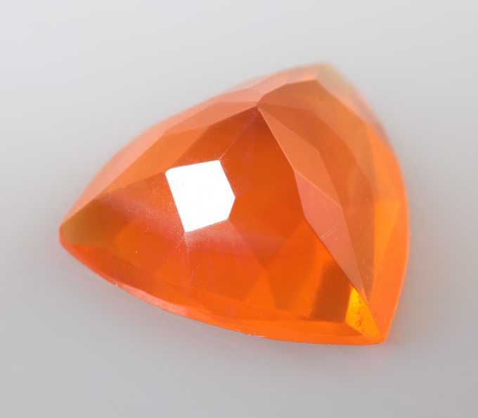 Мексиканский ограненный "огненный" опал 1,34 карата