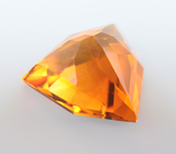 Цитрин мадейра авторской огранки высокой чистоты 4,89 карата
