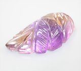 Крупный! Чистейший резной аметрин 100,17 карата