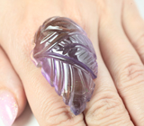 Крупный! Чистейший резной аметрин 100,17 карата