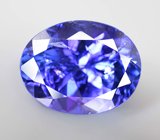 Крупный! Яркий насыщенный танзанит 17,83 карата