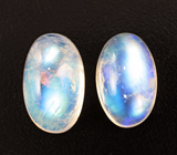 Серьги с лунным камнем 23,78 карата Серебро 925