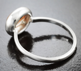 Кольцо с красивейшим рутиловым кварцем 1,51 карата Серебро 925