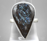 Кольцо с редким крупным нууммитом 16,51 карата Серебро 925