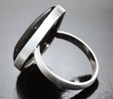 Кольцо с редким крупным нууммитом 16,51 карата Серебро 925