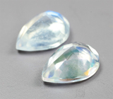 Пара ограненных лунных камней 1,17 карата