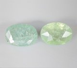 Пара редких медьсодержащих турмалинов 2,62 карата