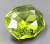 Перидот авторской огранки 5,75 карата