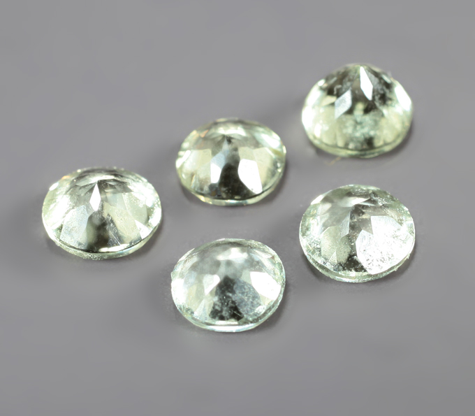 Набор из 5 диаспоров 1 карат