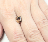 Оранжевато-желтый циркон 3,71 карата