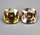 Пара цирконов высокой чистоты 4,7 карата