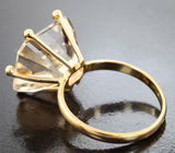 Кольцо с крупным скаполитом высокой чистоты 11,48 карата