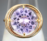 Комплект с аметистами и аметрином авторской огранки 16,9 карата