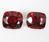 Брошь с рубиновыми шпинелями 2,63 карата Золото