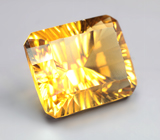 Яркий цитрин лазерной огранки  14,16 карата