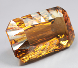Чистейший крупный цитрин лазерной огранки 28,55 карата