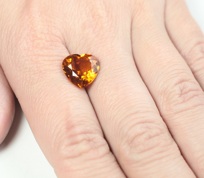 Чистейший цитрин мадейра 4,9 карата