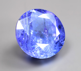 Яркий насыщенный танзанит 6,21 карата