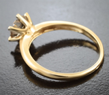 Кольцо с пастельно-желтым цирконом 1,81 карата