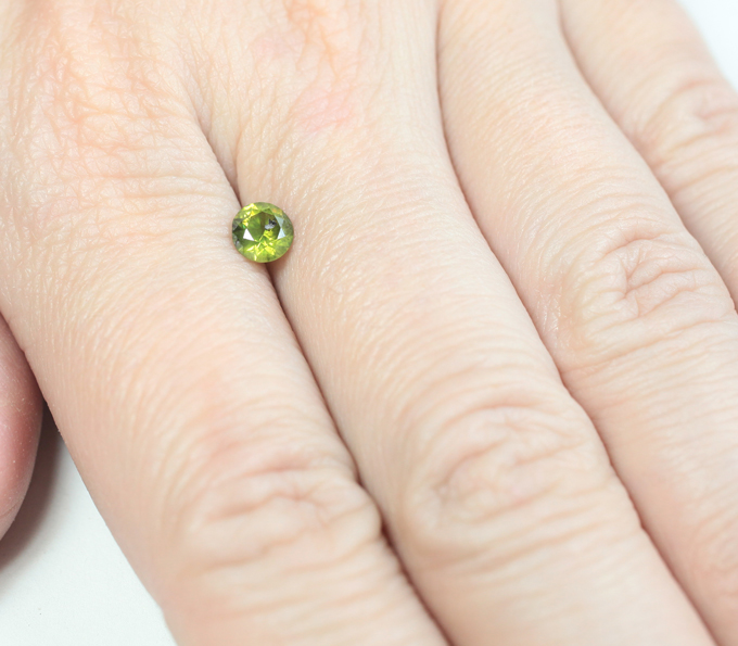 Уральский демантоид 0,67 карата