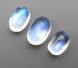 Набор из 3 лунных камней 2,38 карата