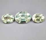 Набор из 3 диаспоров высокой чистоты 2,8 карата
