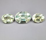Набор из 3 диаспоров высокой чистоты 2,8 карата