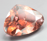 Оранжевато-красный турмалин 4,54 карата