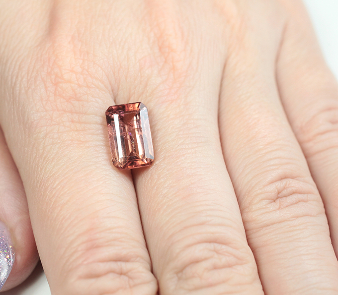 Падпараджа турмалин 5,55 карата