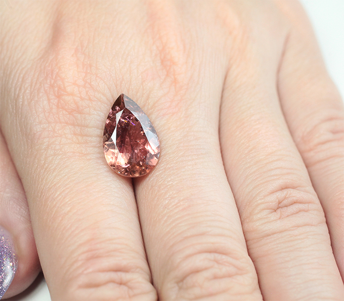 Падпараджа турмалин 5,93 карата