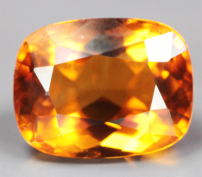 Чистейший цитрин мадейра 4,12 карата