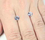 Пара цоизитов 1,87 карата