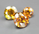 Набор из 3 сфалеритов 4,11 карата