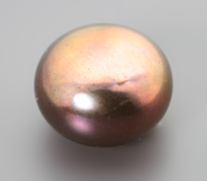Золотисто-кофейная морская жемчужина 6,63 карата! Натуральный цвет