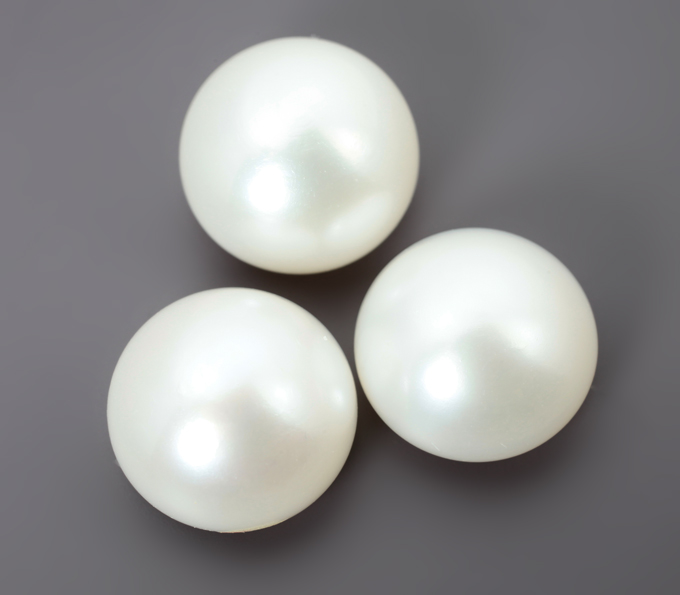 Набор из 3 морских жемчужин 31,84 карата