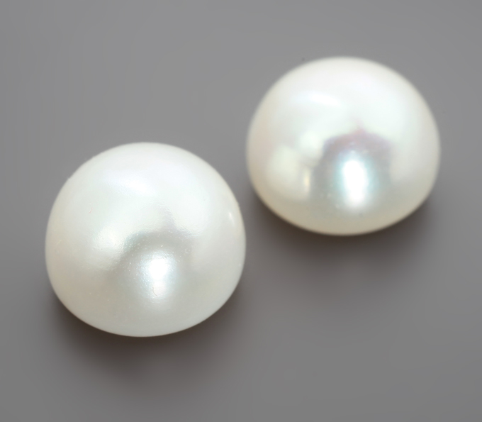 Пара морских жемчужин 9,87 карата