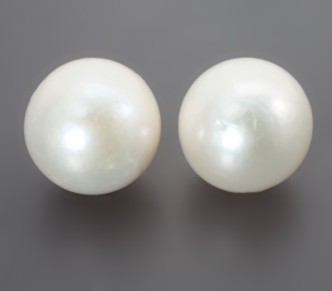 Пара морских жемчужин барокко 29,57 карата! Исключительный люстр